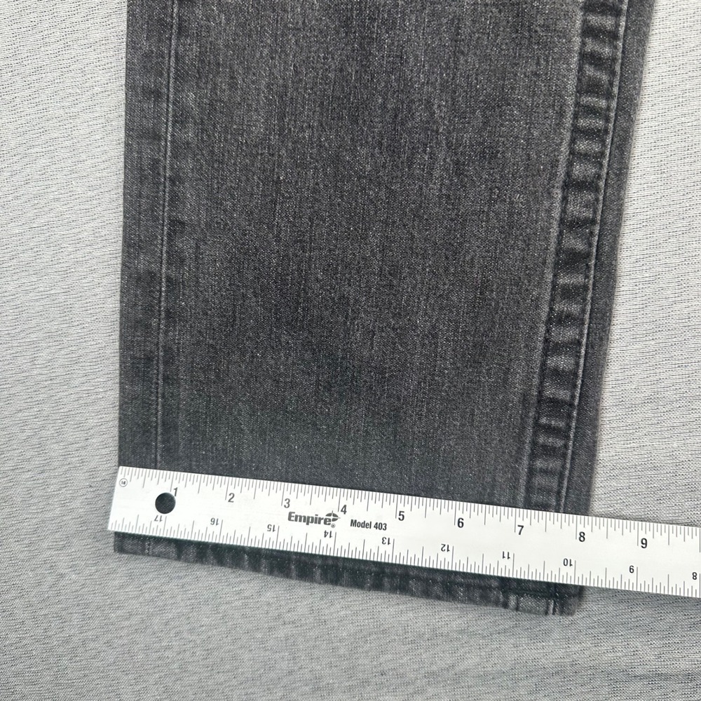 VTG True Religion Bobby Jeans Mens 30 Straight Leg Gray Faded Denim USA Made - Picture 8 of 12